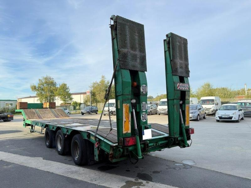 Actm Semi remorque porte engins 3 essieux  - Photo 6