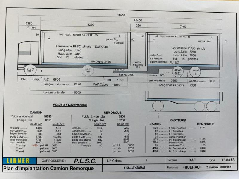 DAF XF105 FA 480 - Photo 14